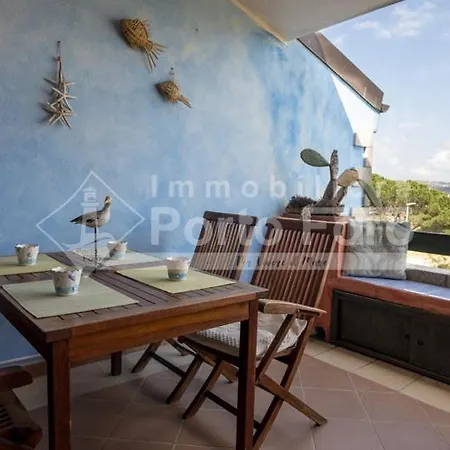 23 Baia Faro - Trilocale Mansardato Con Ampia Terrazza Vista Mare Villa Palau